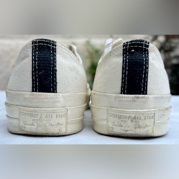 CONVERSE x PLAY COMME des GARCON Chuck Taylor Low Tops - Picture 5 of 7